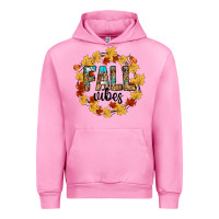 Fuchsia Pink fall vibes Urban Hoodie - CowhideDigitalArt