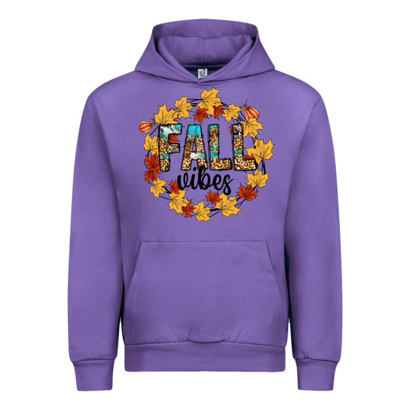 Fall Vibes Urban Hoodie by CowhideDigitalArt | Teevron