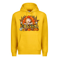 Lemon Thanksgiving Turkey Pumpkin Blessed Premium Hoodie - CowhideDigitalArt