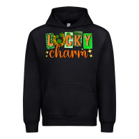 Black Lucky charm st. patricks day Urban Hoodie - Neo Western