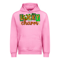 Fuchsia Pink Lucky charm st. patricks day Urban Hoodie - Neo Western