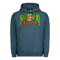 Pigment Midnight Navy Lucky charm st. patricks day Urban Hoodie - Neo Western