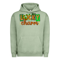 Pigment Oil Green Lucky charm st. patricks day Urban Hoodie - Neo Western