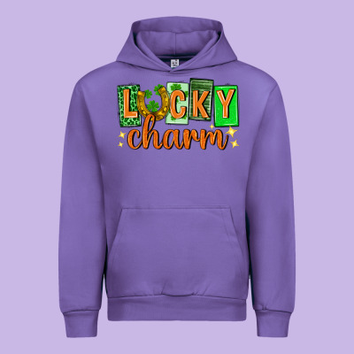 Lucky Charm St. Patricks Day Urban Hoodie Designed By Neo Western
