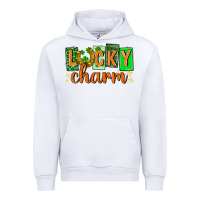 White Lucky charm st. patricks day Urban Hoodie - Neo Western