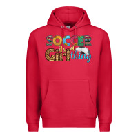 Cardinal soccer it's a girl thing Premium Hoodie - HRA Design Shop