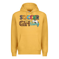 Mustard soccer it's a girl thing Premium Hoodie - HRA Design Shop