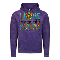 Cloud Purple ı love someone with autism Vintage Hoodie - AdoDesignShop