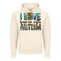 Vintage Artic ı love someone with autism Vintage Hoodie - AdoDesignShop