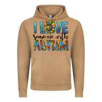 Vintage Camel ı love someone with autism Vintage Hoodie - AdoDesignShop