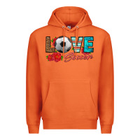 Carrot love soccer Premium Hoodie - HRA Design Shop