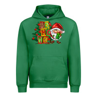 Emerald ho ho ho santa gnomes Urban Hoodie - FaDigitalArtStudio