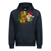 Navy ho ho ho santa gnomes Urban Hoodie - FaDigitalArtStudio