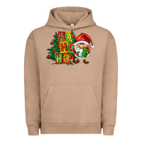 Pigment Burro ho ho ho santa gnomes Urban Hoodie - FaDigitalArtStudio