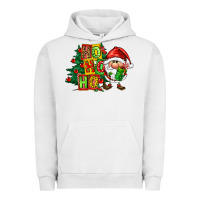 Pigment Lunar Rock ho ho ho santa gnomes Urban Hoodie - FaDigitalArtStudio
