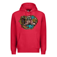 Cardinal western design Premium Hoodie - SublimationCraftShop