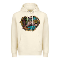 Sandshell western design Premium Hoodie - SublimationCraftShop