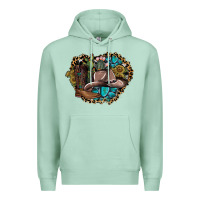 Seafoam western design Premium Hoodie - SublimationCraftShop