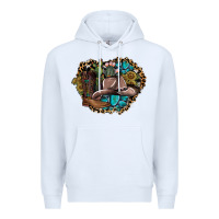 White western design Premium Hoodie - SublimationCraftShop
