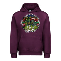 Mauve Wine desert derams Urban Hoodie - SublimationCraftShop