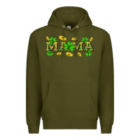 Army Green St. Patricks Day mama Premium Hoodie - Neo Western