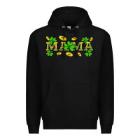 Black St. Patricks Day mama Premium Hoodie - Neo Western