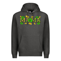 Charcoal Heather St. Patricks Day mama Premium Hoodie - Neo Western