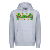 Heather Grey St. Patricks Day mama Premium Hoodie - Neo Western