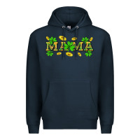 Navy St. Patricks Day mama Premium Hoodie - Neo Western