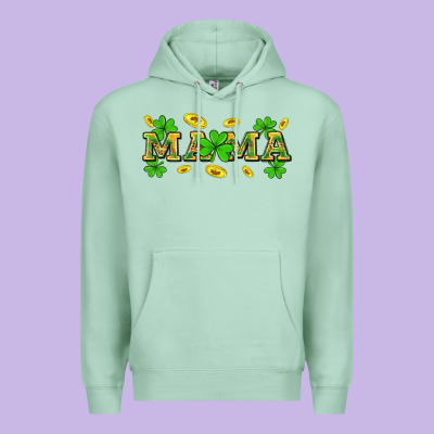 St. Patricks Day Mama Premium Hoodie Designed By Neo Western