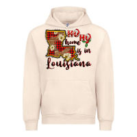 Sandshell ho ho home is in louisiana Urban Hoodie - FaDigitalArtStudio