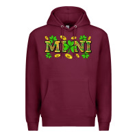 Burgundy St. Patricks Day mini Premium Hoodie - Neo Western