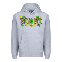 Heather Grey St. Patricks Day mini Premium Hoodie - Neo Western