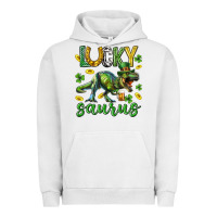 Pigment Lunar Rock Lucky saurus st.patricks day Urban Hoodie - Neo Western