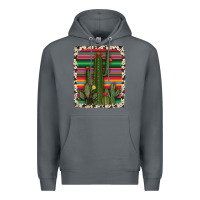 Rock serape cowhide cacti Premium Hoodie - RanaPortraitStore