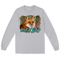 Moon Dust wild soul fox with dream catcher Long Sleeve Tee - BarkalooDesign