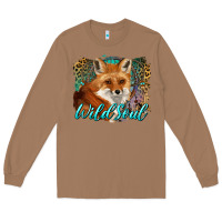 Toasted Coconut wild soul fox with dream catcher Long Sleeve Tee - BarkalooDesign
