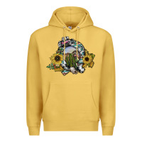 Antique Gold western horseshoe Premium Hoodie - SublimationCraftShop