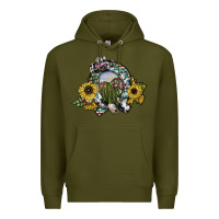 Army Green western horseshoe Premium Hoodie - SublimationCraftShop