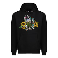 Black western horseshoe Premium Hoodie - SublimationCraftShop