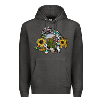 Charcoal Heather western horseshoe Premium Hoodie - SublimationCraftShop