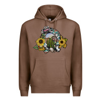 Chestnut western horseshoe Premium Hoodie - SublimationCraftShop