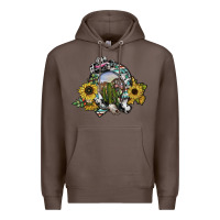 Coffee western horseshoe Premium Hoodie - SublimationCraftShop
