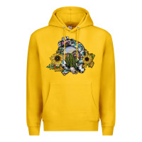Lemon western horseshoe Premium Hoodie - SublimationCraftShop