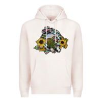 Pale Pink western horseshoe Premium Hoodie - SublimationCraftShop
