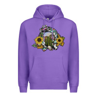 Purple western horseshoe Premium Hoodie - SublimationCraftShop