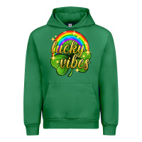 Emerald Lucky vibes st. patricks day Urban Hoodie - Neo Western