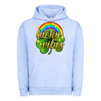 Pigment Grape Ice Lucky vibes st. patricks day Urban Hoodie - Neo Western