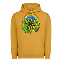 Pigment Peanut Butter Lucky vibes st. patricks day Urban Hoodie - Neo Western
