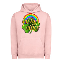 Lucky Vibes St. Patricks Day Urban Hoodie | Teevron